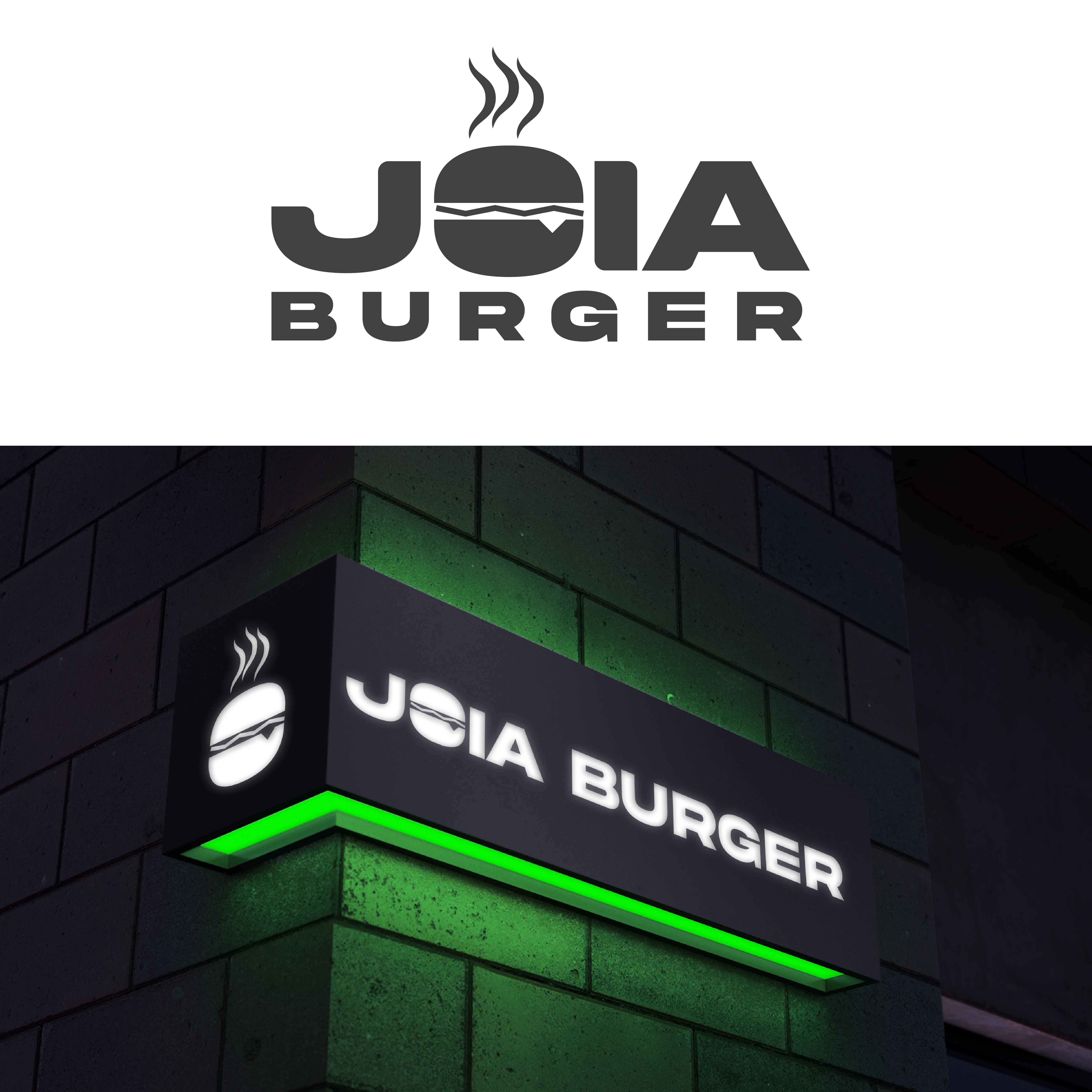 Logo Design by synthiapoint for Joia Burger | Design #31699980