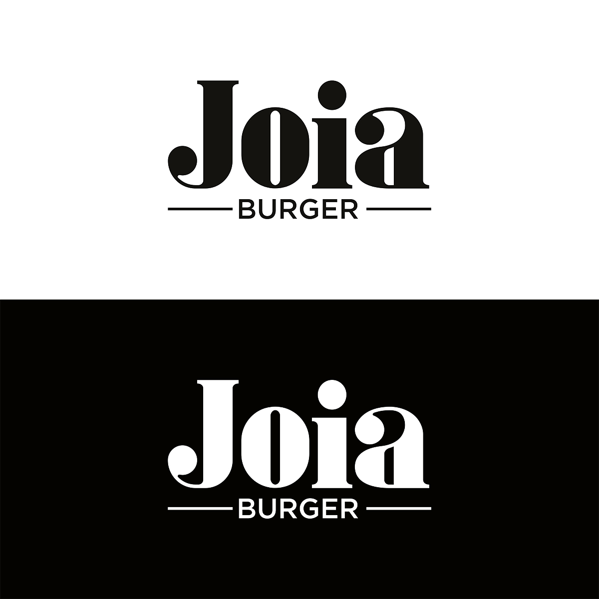 Logo Design by trio creative for Joia Burger | Design #31702985