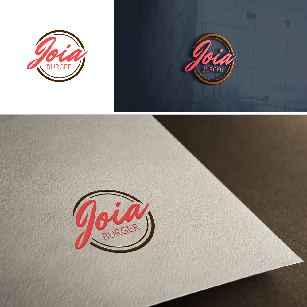 Logo Design by colordodge for Joia Burger | Design #31704453