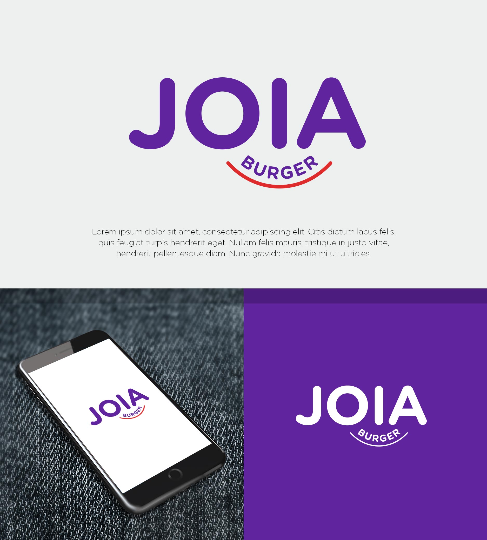 Logo Design by Bobdesigns for Joia Burger | Design #31709503