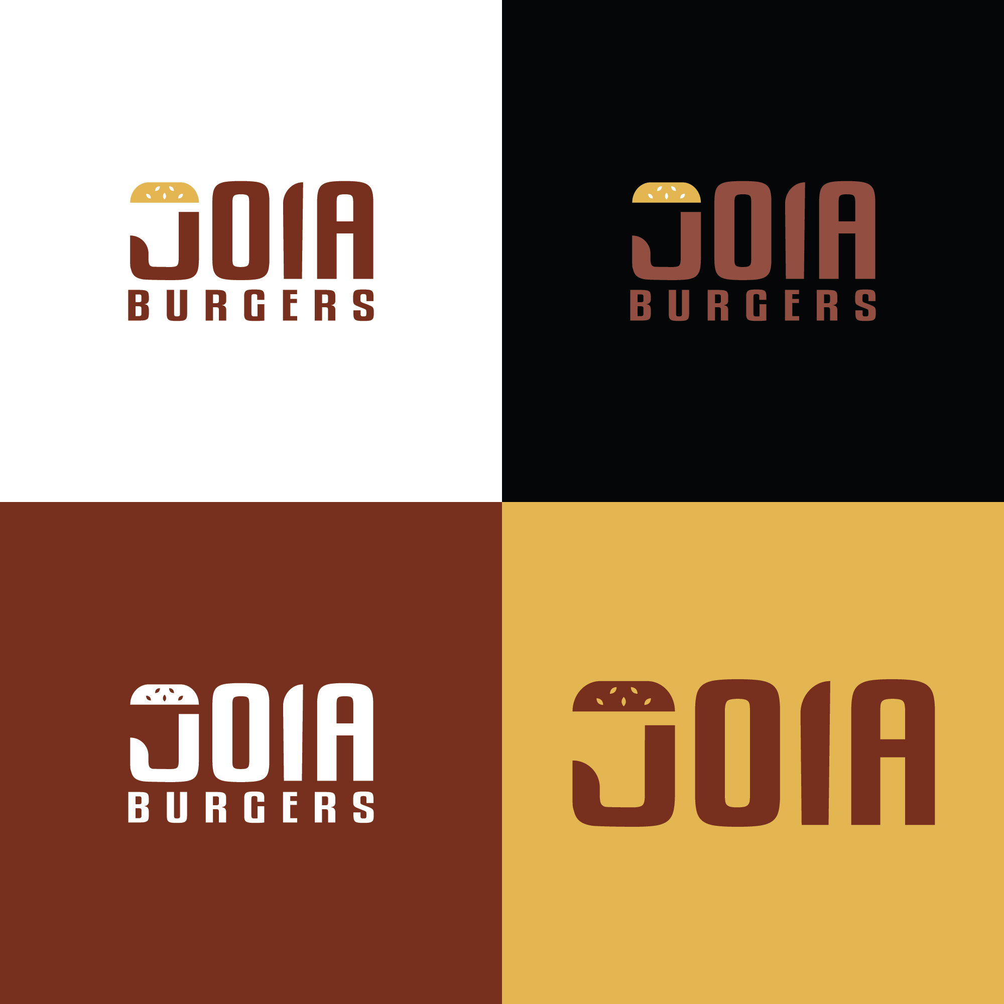 Logo Design by Indra Mahendra for Joia Burger | Design #31716794