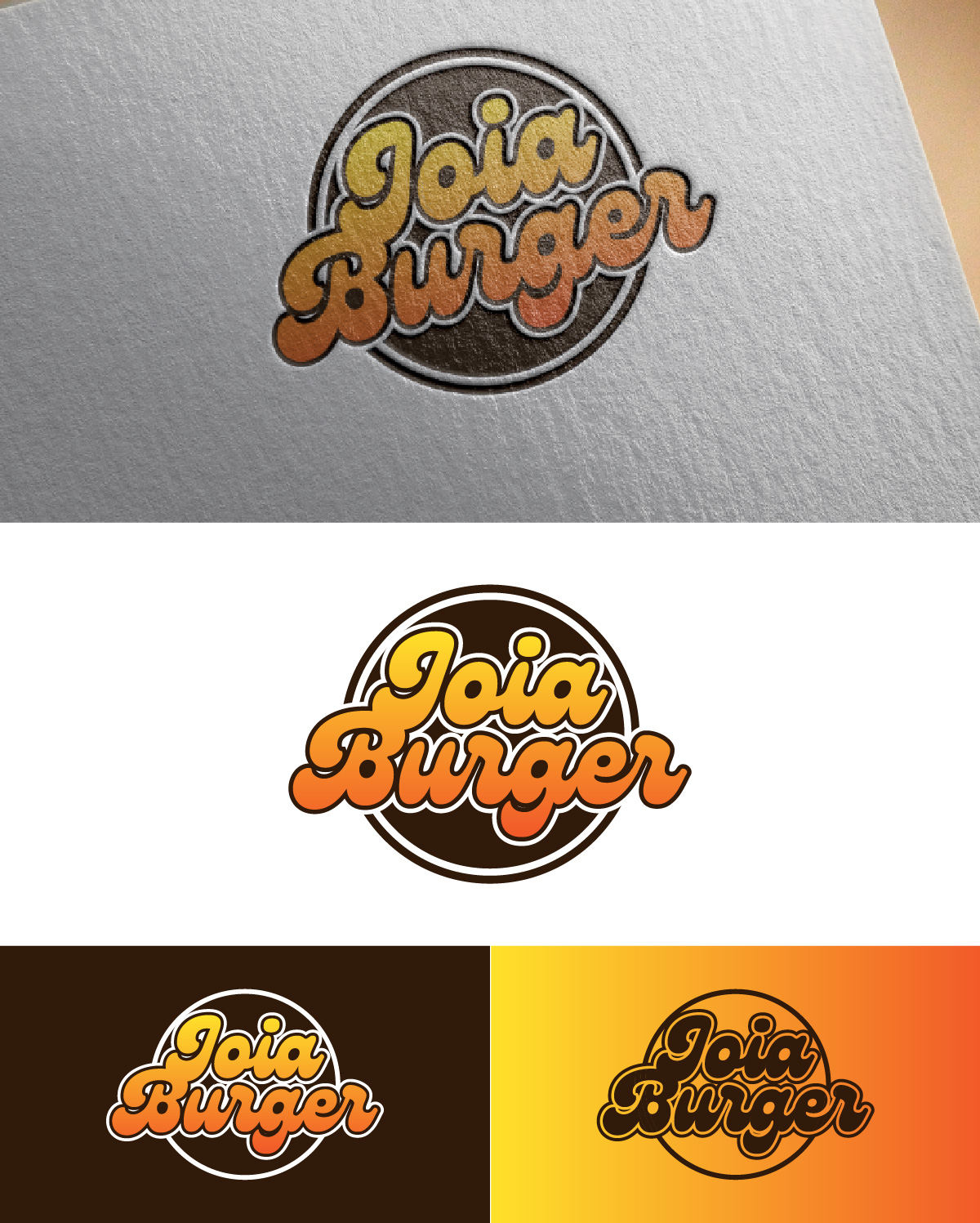 Logo Design by fly  design for Joia Burger | Design #31711298