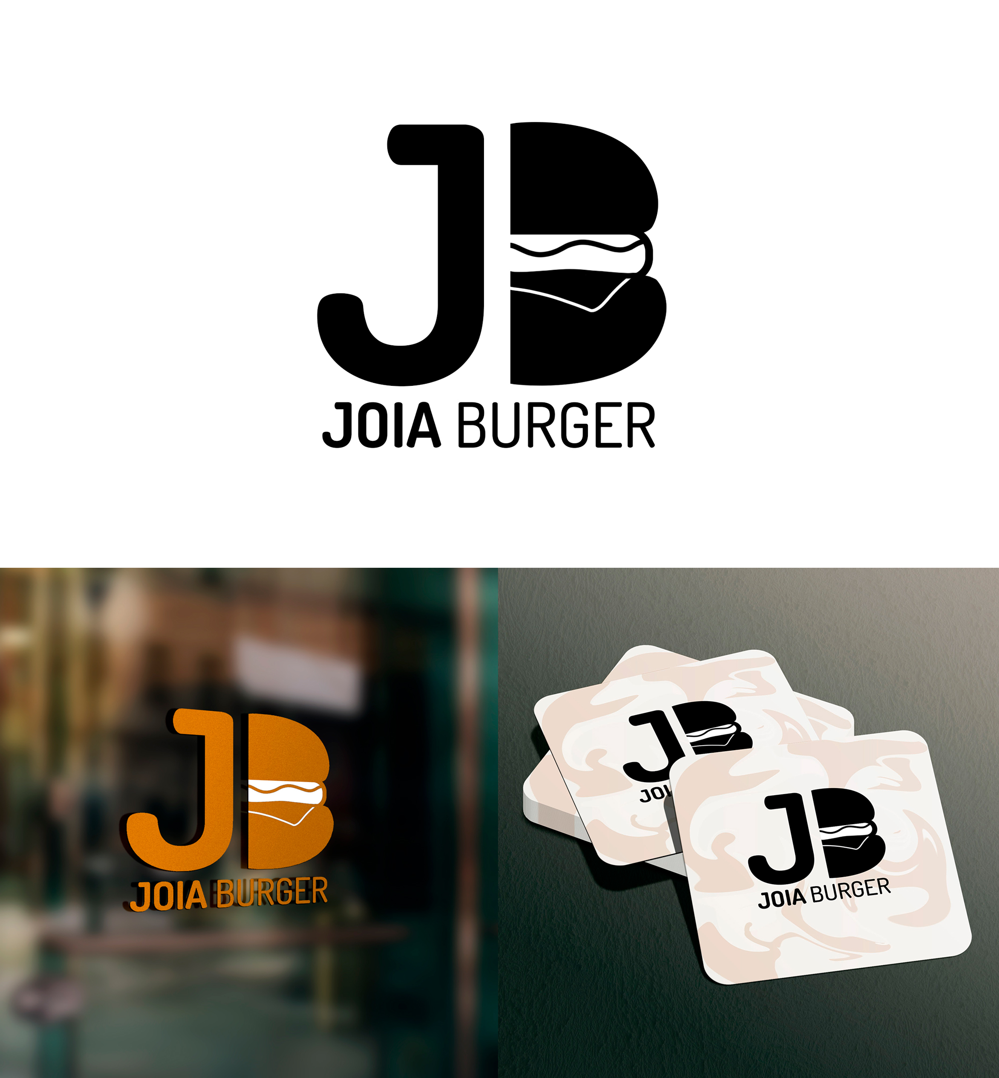 Logo Design by Nate-J for Joia Burger | Design #31700448