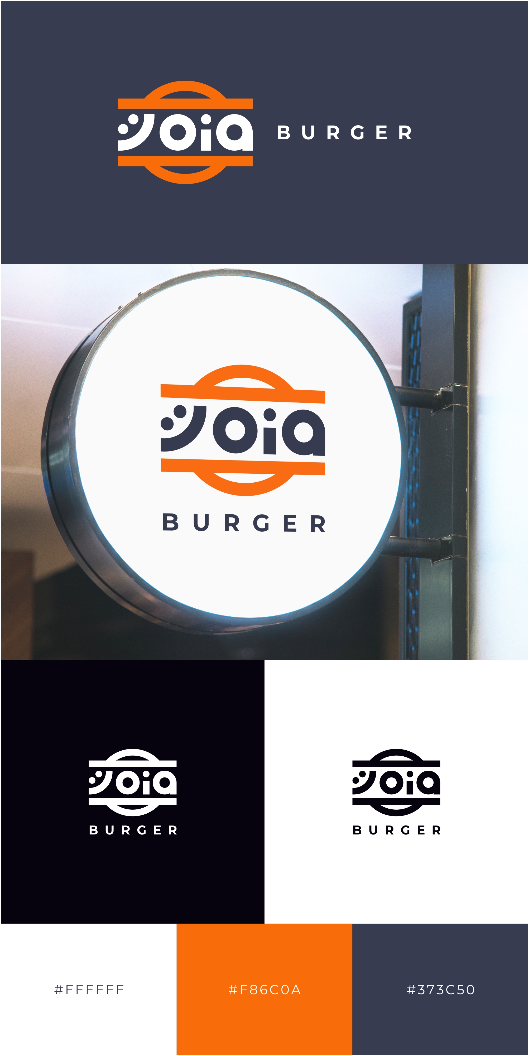 Logo Design by camoflavo for Joia Burger | Design #31714567