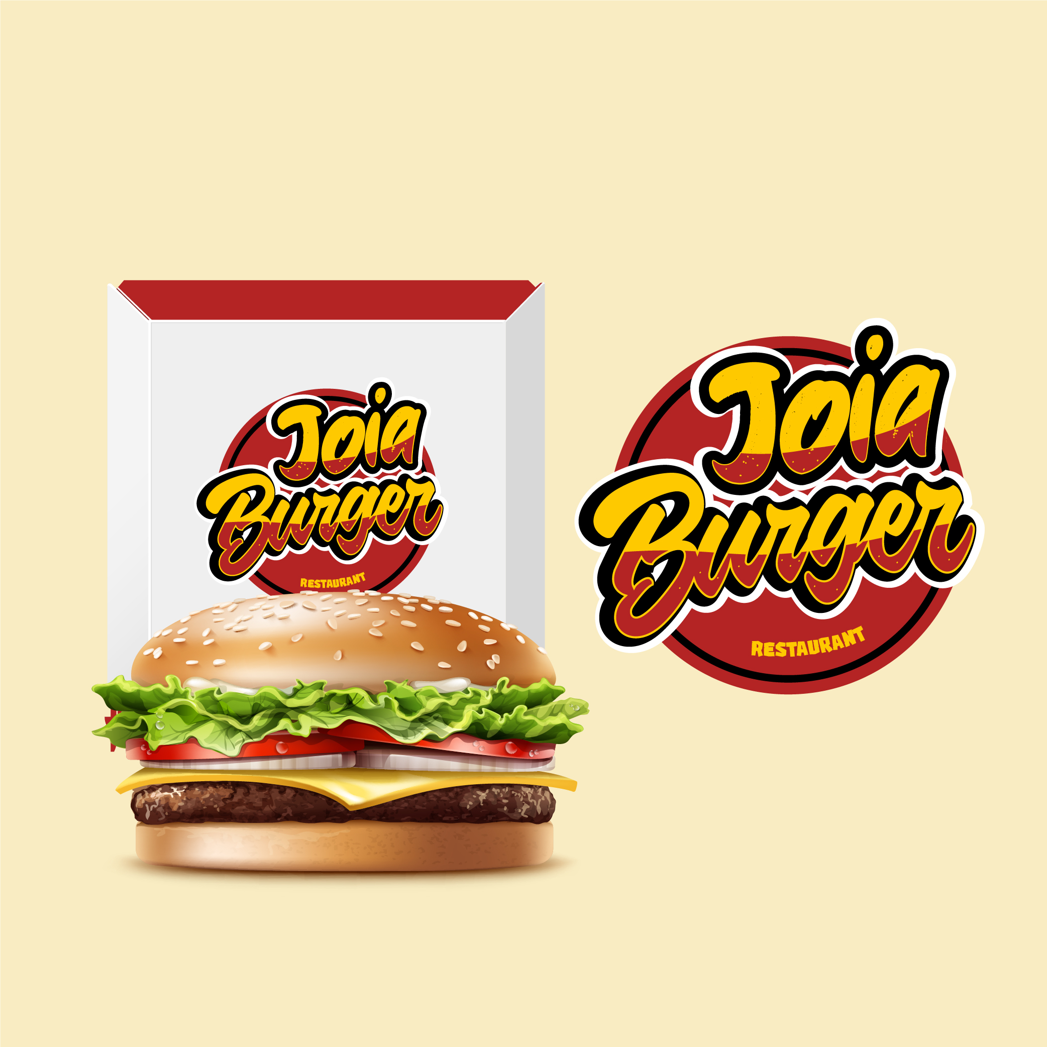 Logo Design by Nargiza_Ts for Joia Burger | Design #31702667