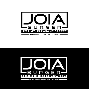 Logo Design by Ayub Zafar for Joia Burger | Design: #31709815
