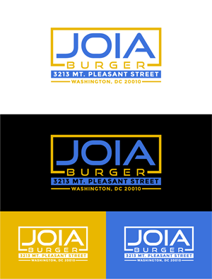 Logo Design by Ayub Zafar for Joia Burger | Design: #31711718