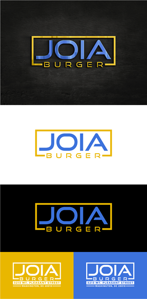 Logo Design by Ayub Zafar for Joia Burger | Design: #31712669
