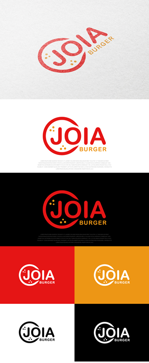 Logo Design by Ayub Zafar for Joia Burger | Design: #31717629