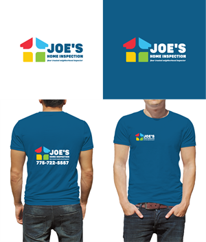 Diseño de Camiseta por Ellene para Joe's home inspection | Diseño: #31706822