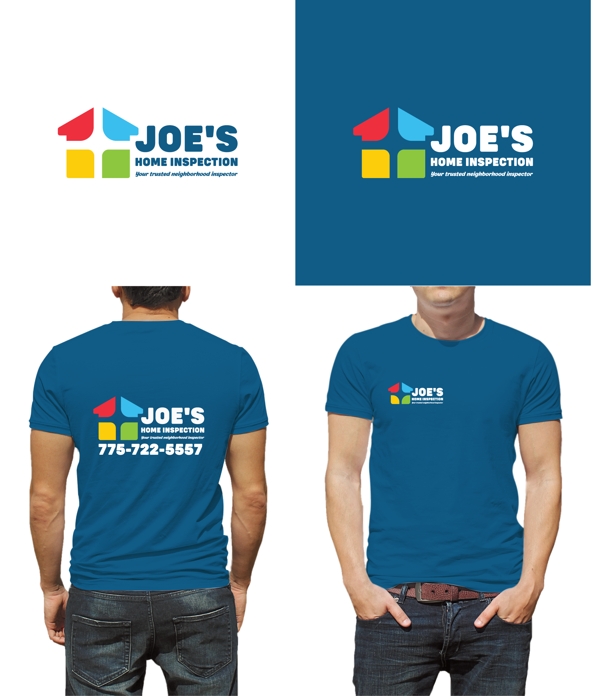 T-shirt Design by Ellene for Joe's home inspection | Design #31708176