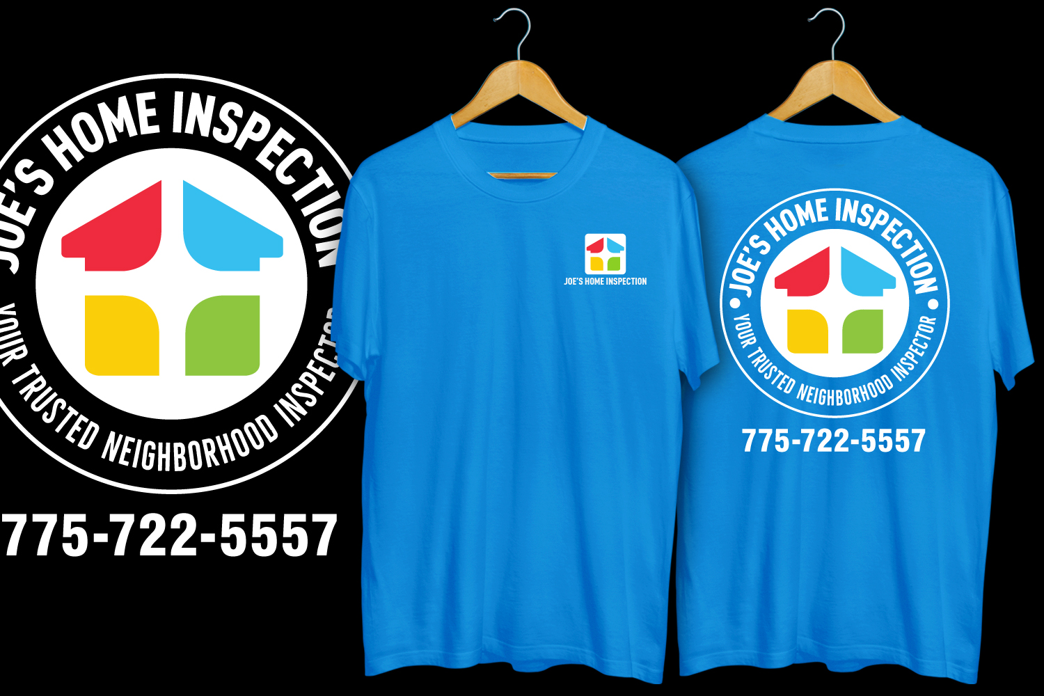 T-shirt Design by Erdie Tadeo for Joe's home inspection | Design #31708442