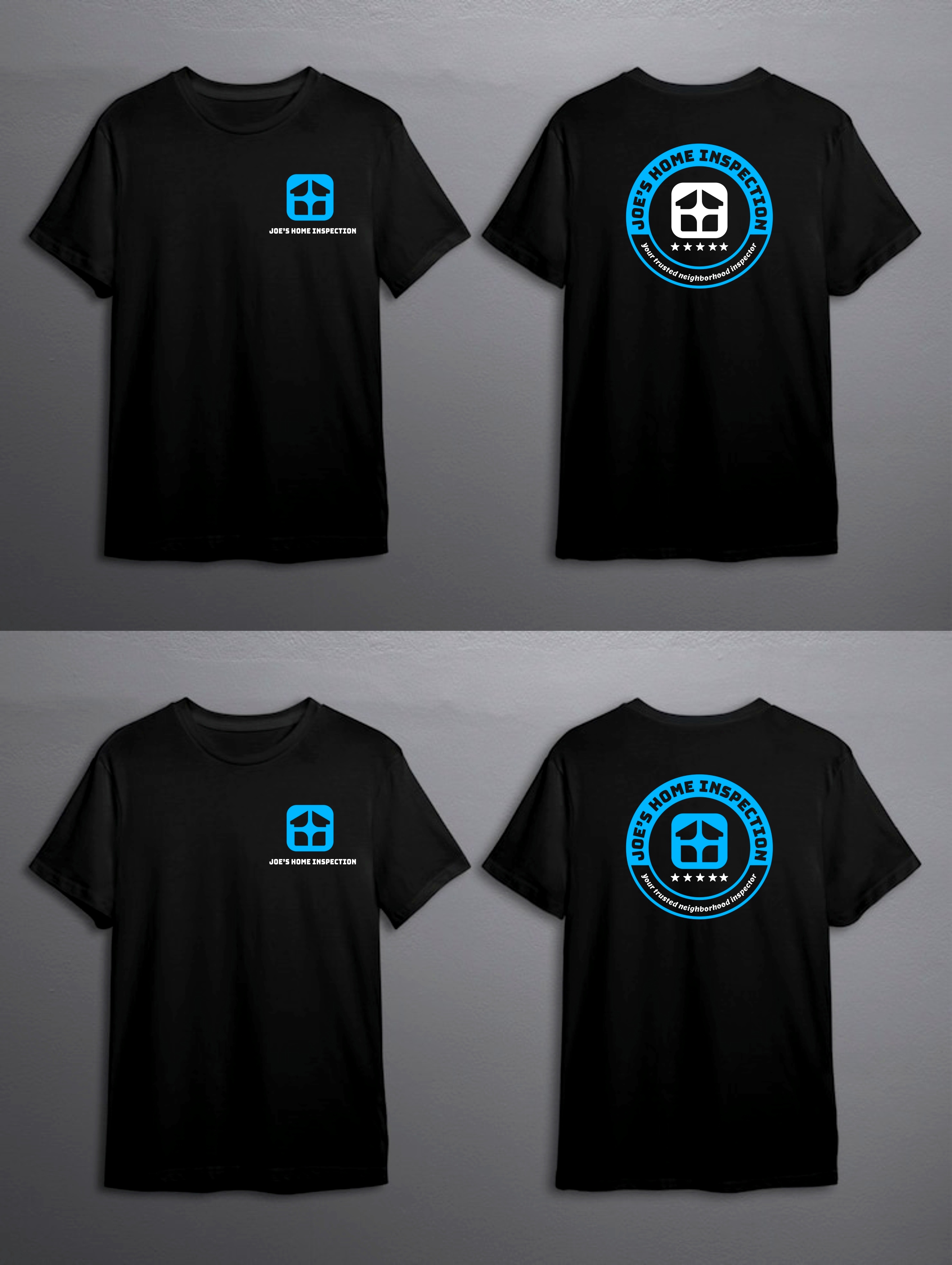 T-shirt Design by Mozez32 for Joe's home inspection | Design #31702864