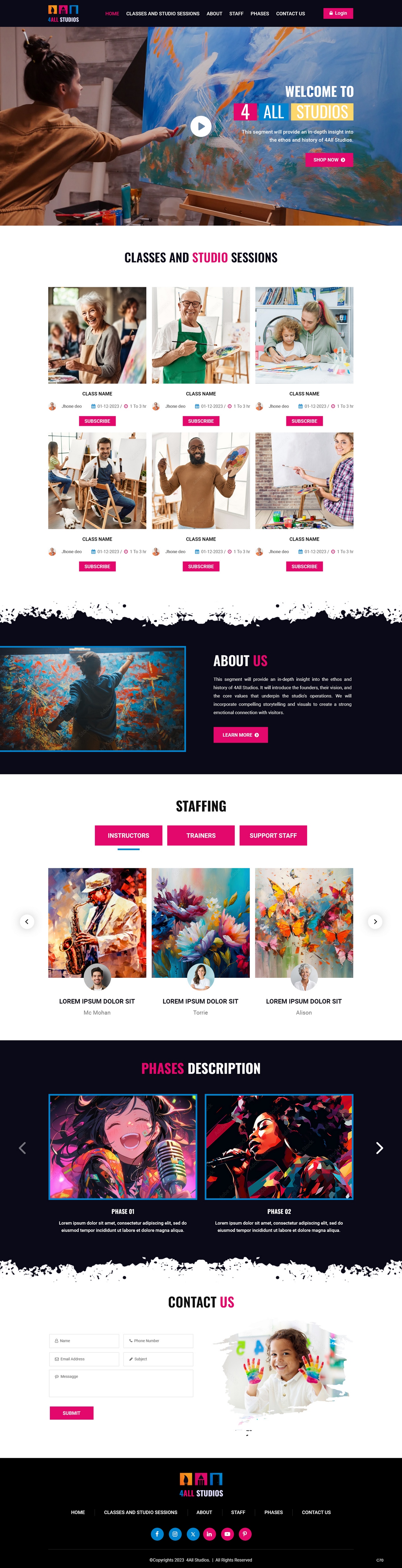 Web Design by pb for this project | Design #31706154