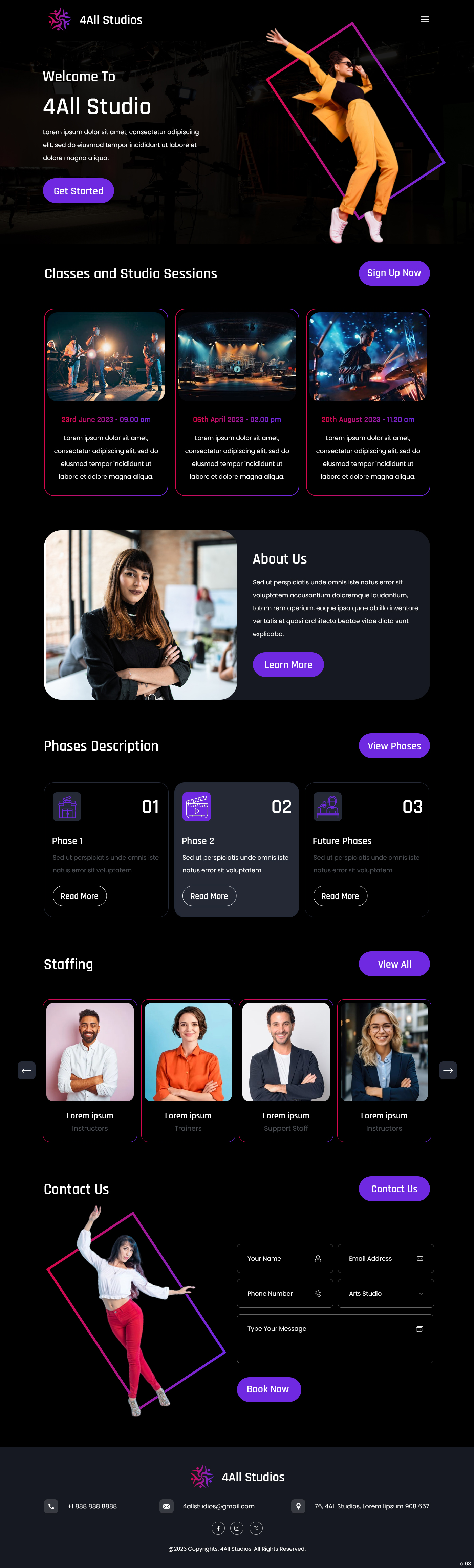 Web Design by pb for this project | Design #31706155