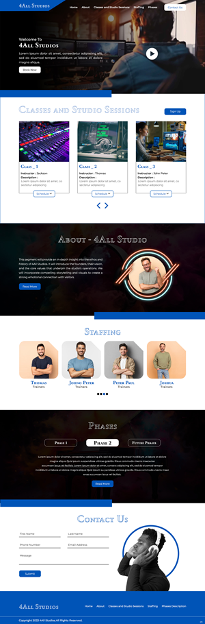 Web Design by pb for this project | Design: #31712503