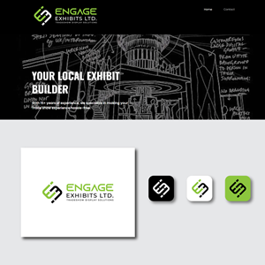 Logo Design by Arindam.Design for Engage Exhibits Ltd. | Design: #31705047