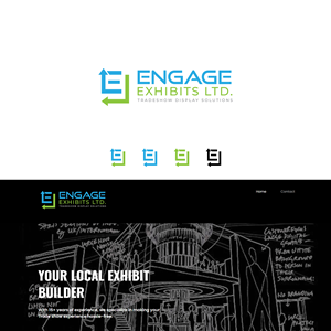 Logo Design by Arindam.Design for Engage Exhibits Ltd. | Design: #31705049