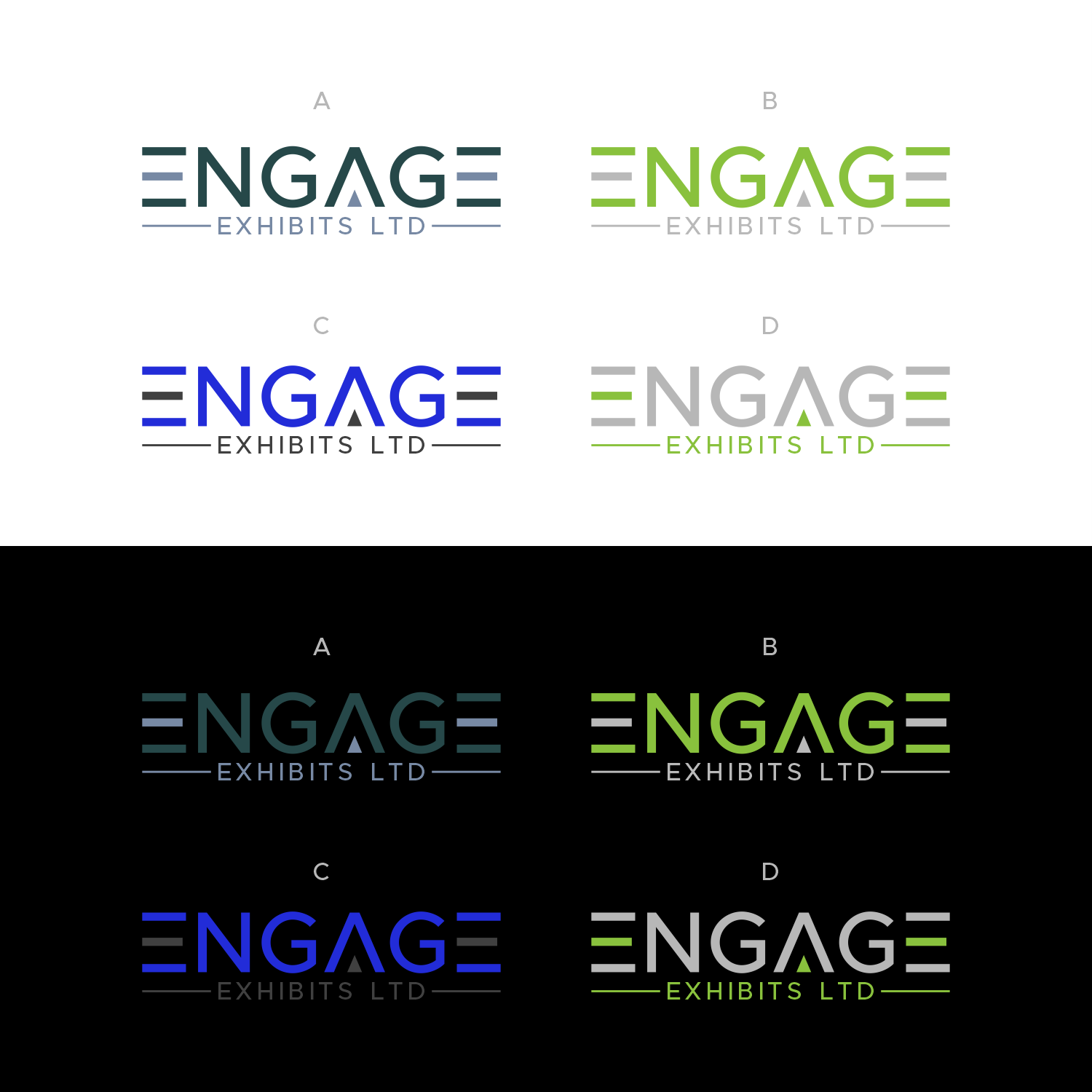 Logo Design by semarco for Engage Exhibits Ltd. | Design #31708769