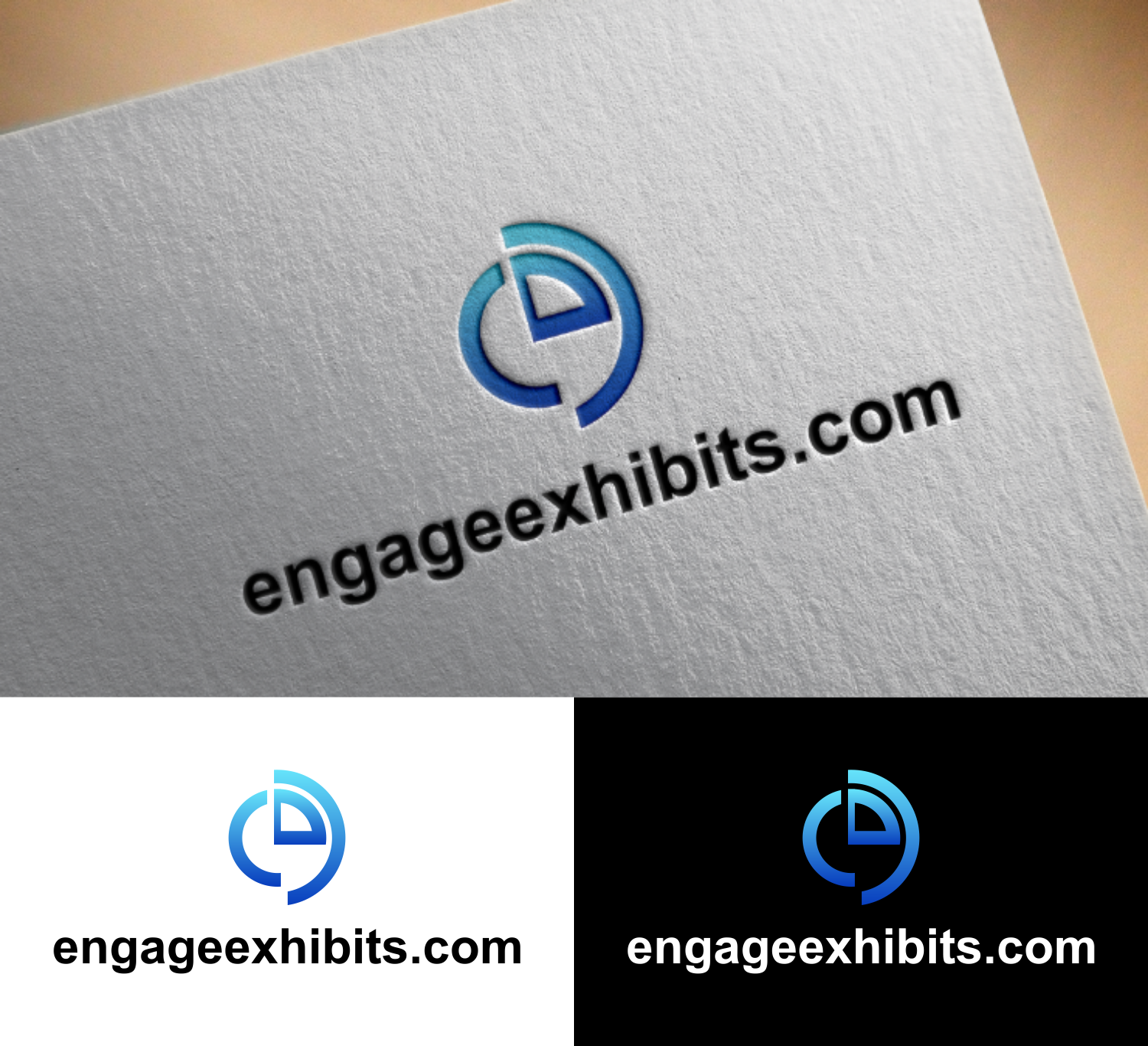 Logo Design by healer1617 for Engage Exhibits Ltd. | Design #31710919