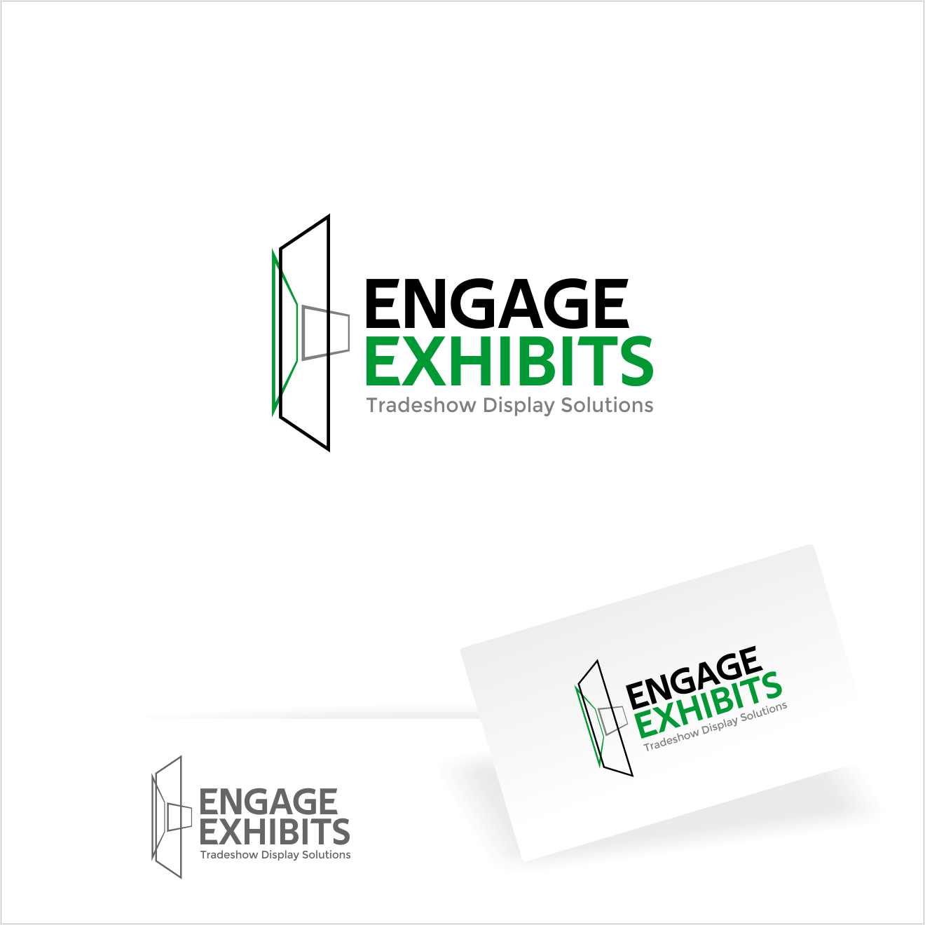 Logo Design by Arham Hidayat for Engage Exhibits Ltd. | Design: #31724889