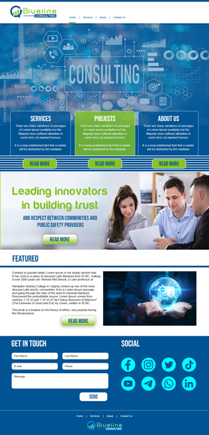 Web Design by MB Design MK for ONEELEVEN | Design: #31746562