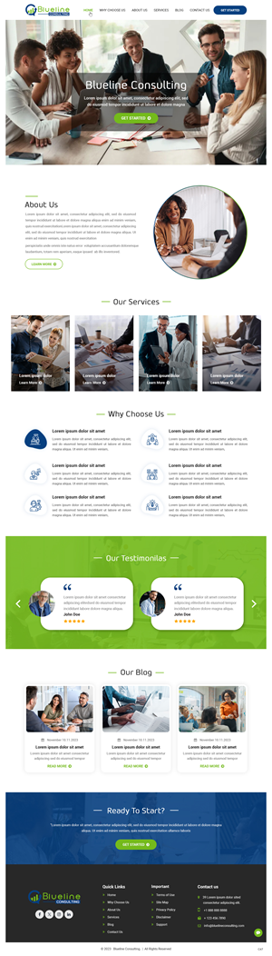Web Design by pb for ONEELEVEN | Design: #31706164