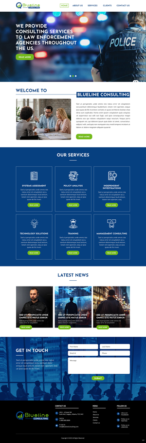 Web Design by pb for ONEELEVEN | Design: #31706174