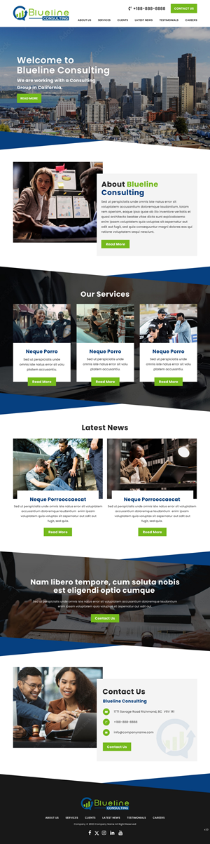 Web Design by pb for ONEELEVEN | Design: #31706175