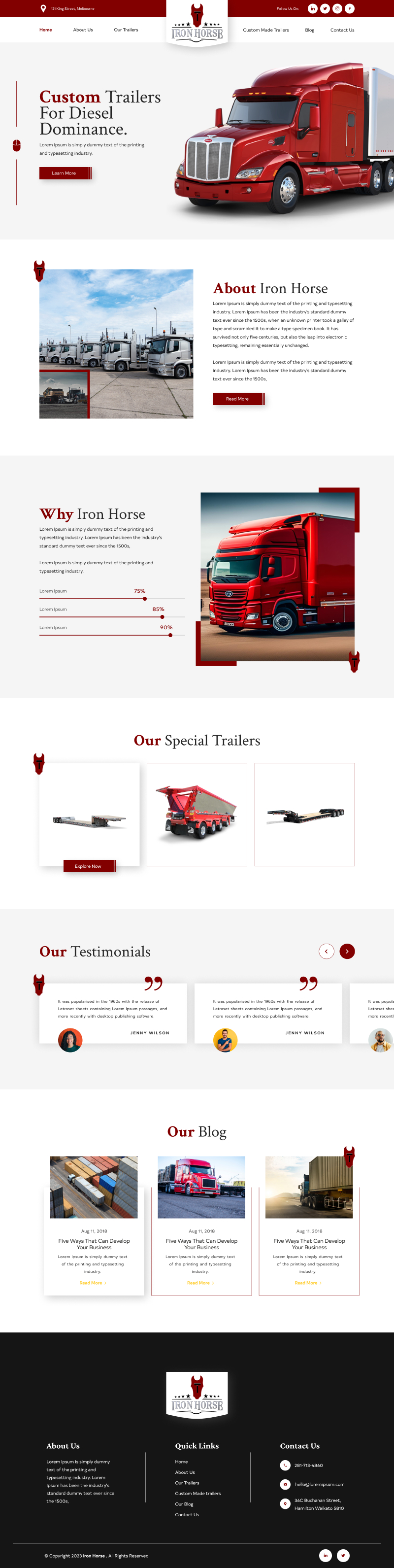 Web Design by Hafsa Fatymah for One Eleven Web Design™ | Design #31744145