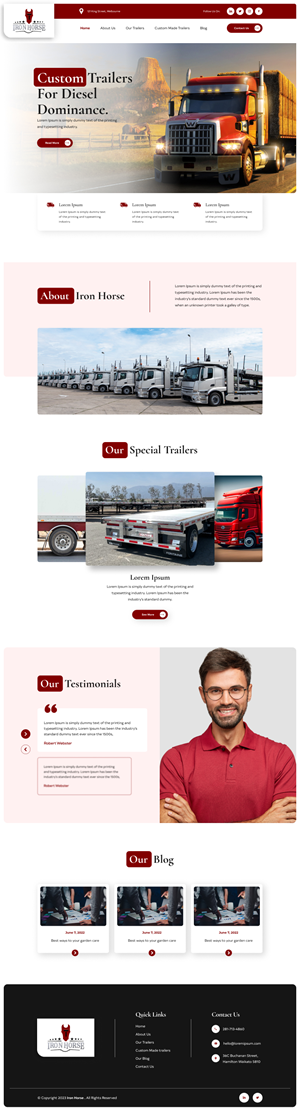 Web Design by Hafsa Fatymah for One Eleven Web Design™ | Design: #31744149