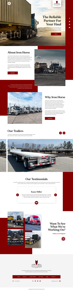 Web Design by Hafsa Fatymah for One Eleven Web Design™ | Design: #31744398