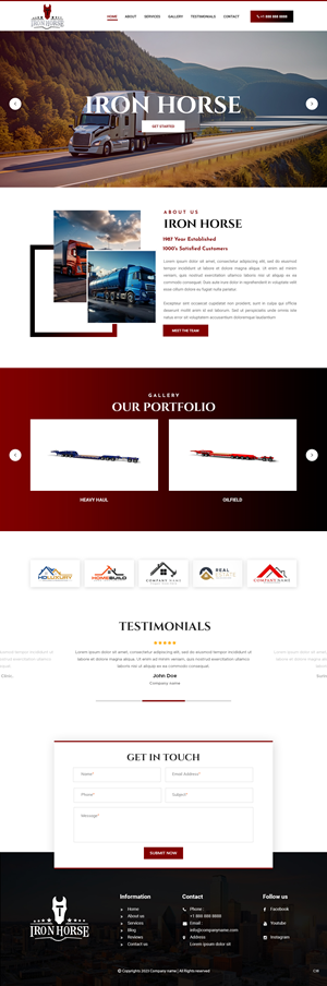 Web Design by pb for ONEELEVEN | Design #31723576