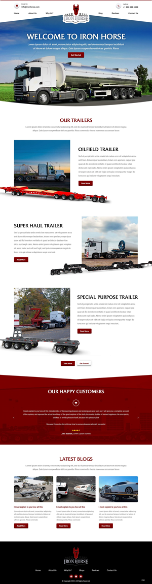 Web Design by pb for ONEELEVEN | Design: #31723583