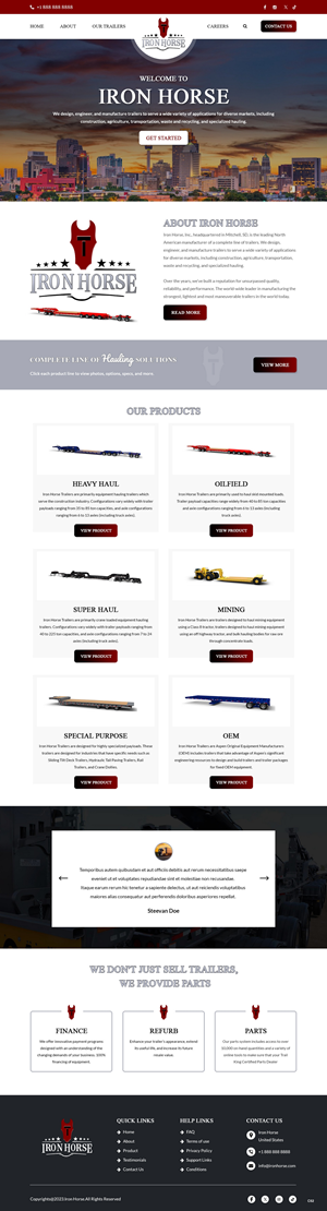 Web Design by pb for ONEELEVEN | Design: #31723585