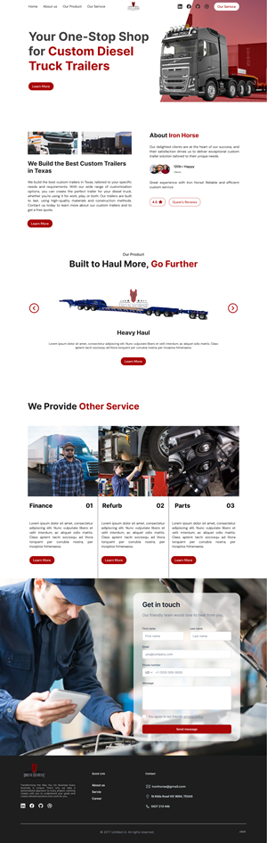 Diseño Web por Taufik H para ONEELEVEN | Diseño: #31758011