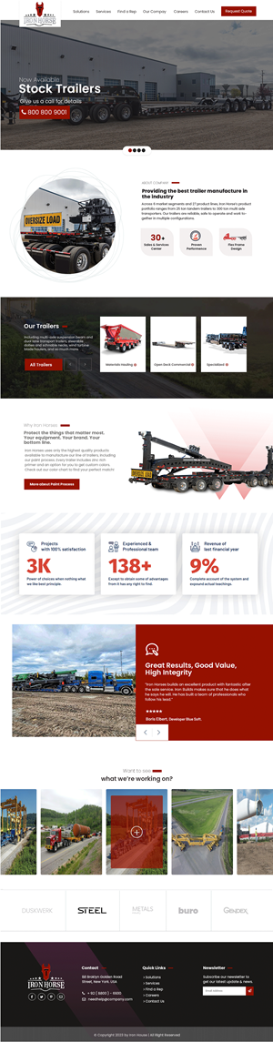 Web Design by u2smile for ONEELEVEN | Design #31735913