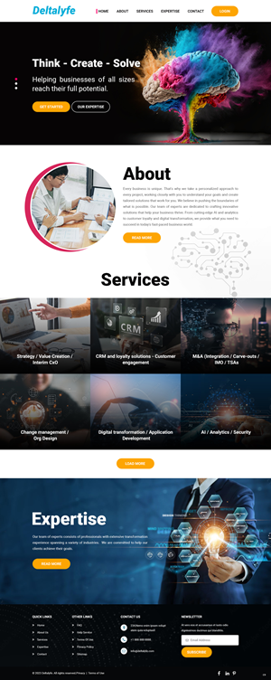Web Design by pb for this project | Design #31712544