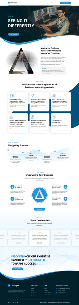 Web Design by *mary for this project | Design: #31707699
