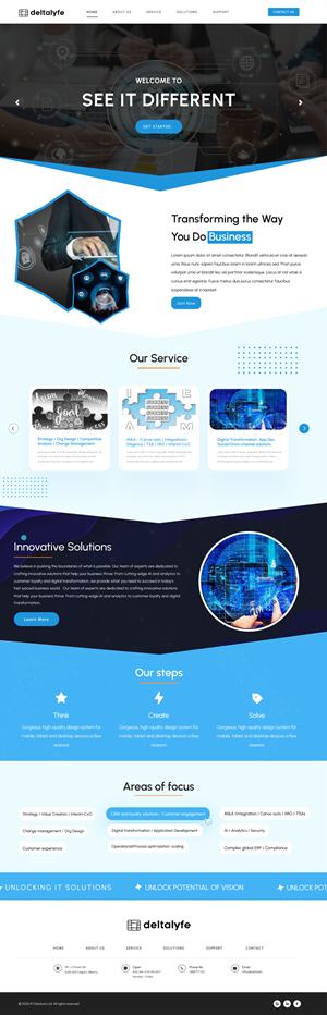 Web Design by Taufik H for this project | Design: #31758010