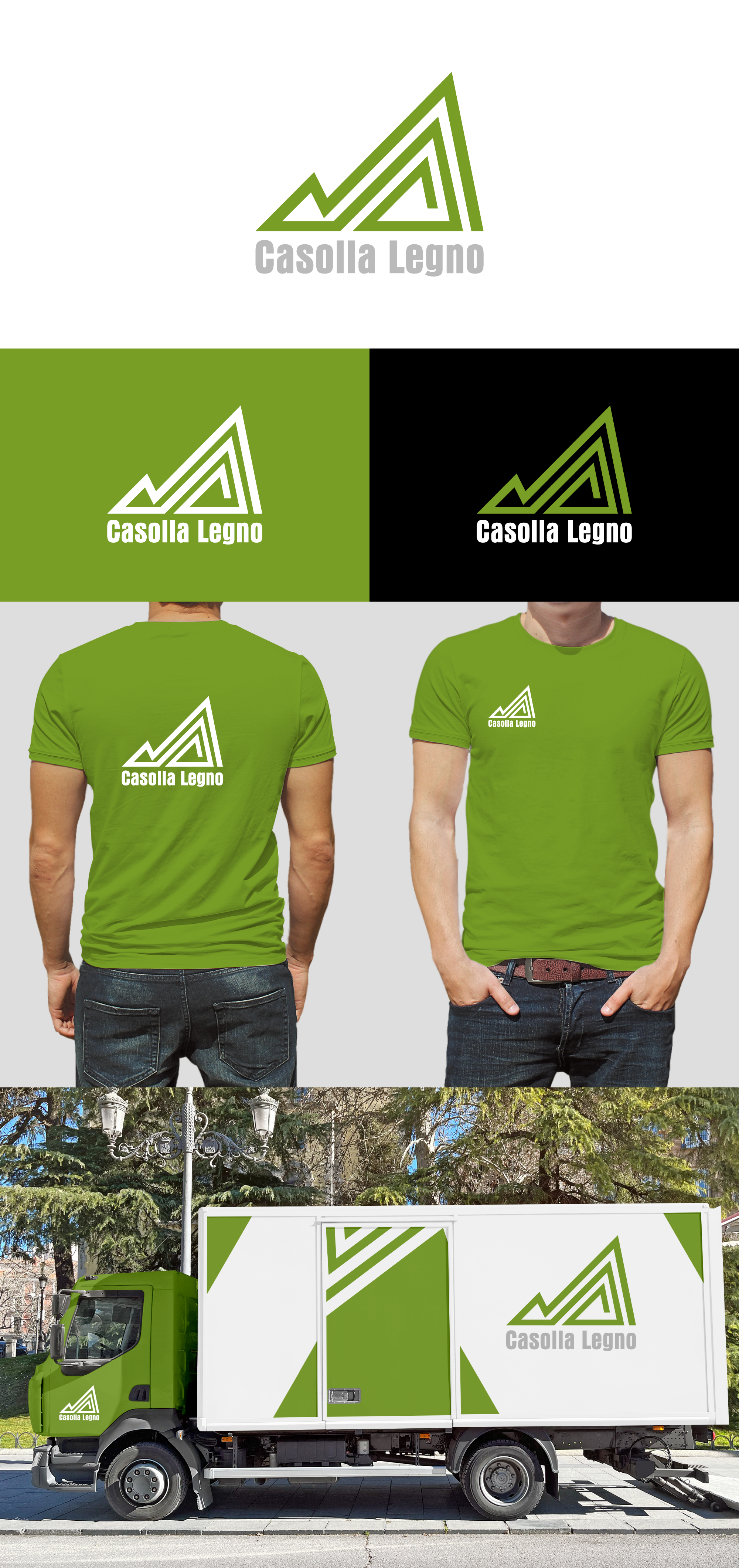 Logo Design by Ellene for Casolla Legno Srl | Design #31712216