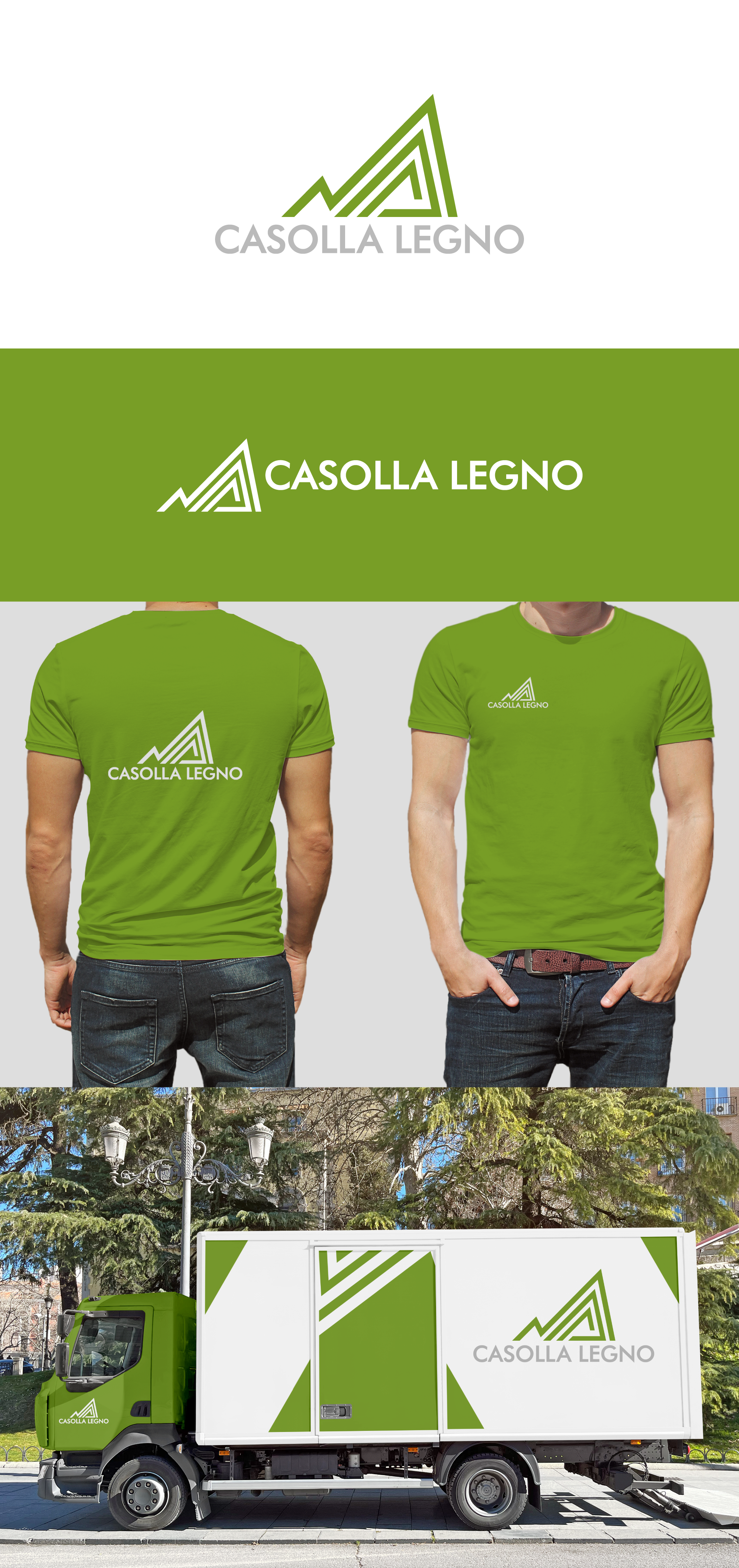 Logo Design by Ellene for Casolla Legno Srl | Design #31712217