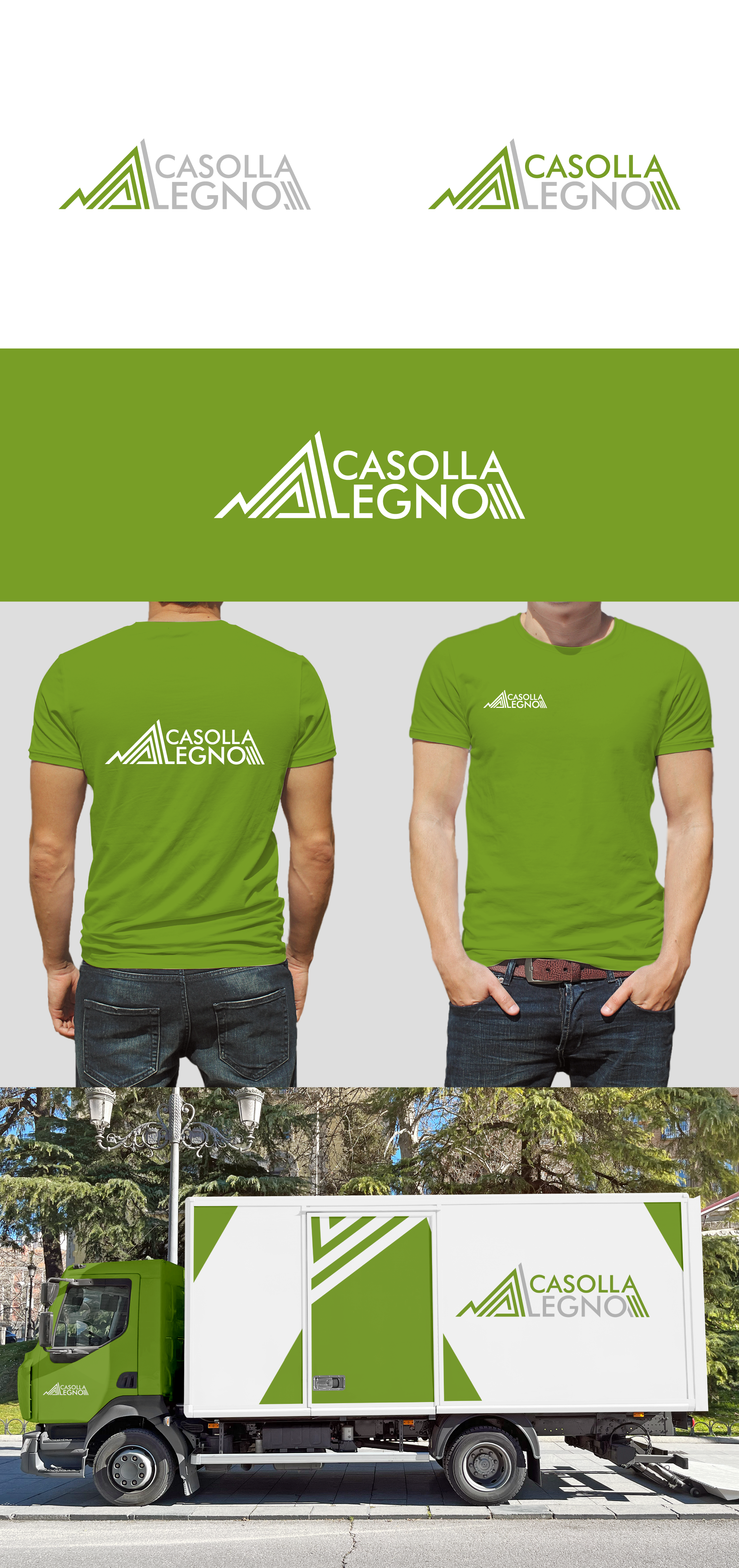 Logo Design by Ellene for Casolla Legno Srl | Design #31712218