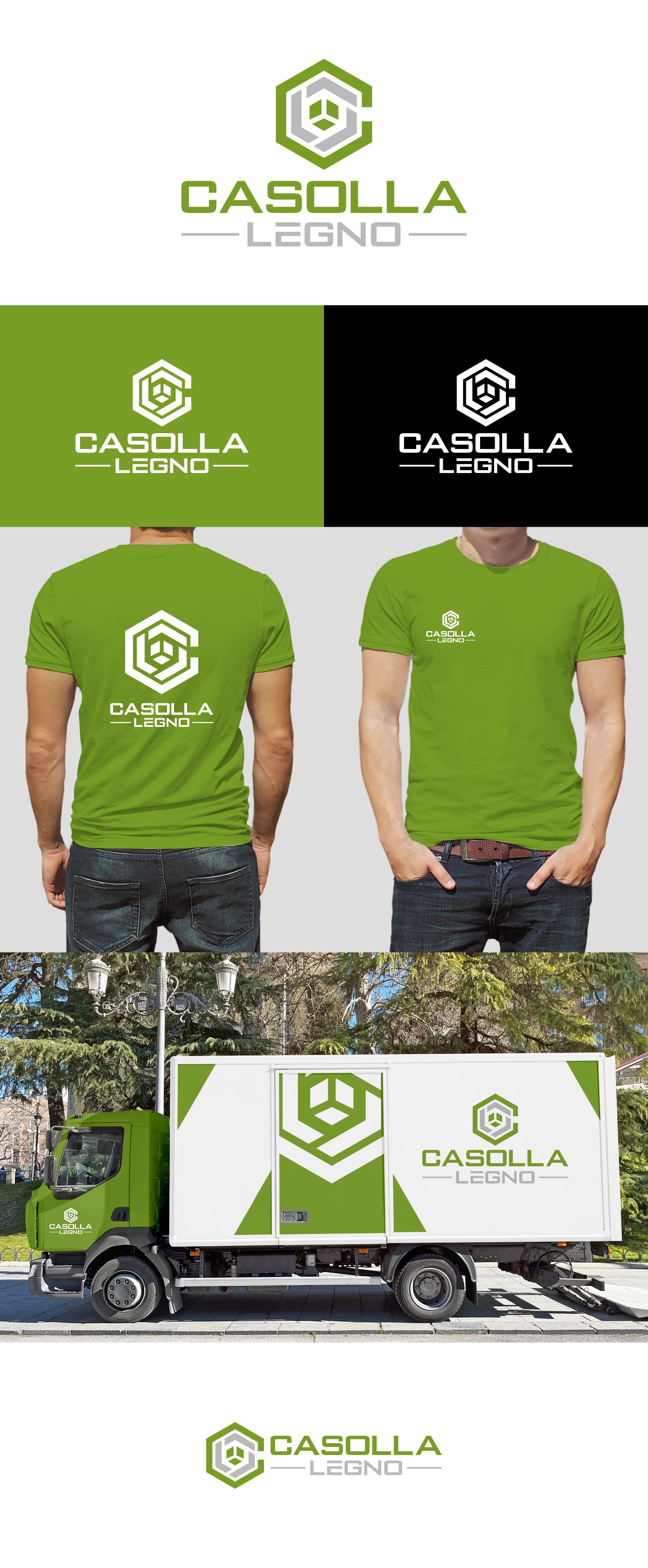 Logo Design by Ellene for Casolla Legno Srl | Design #31712495