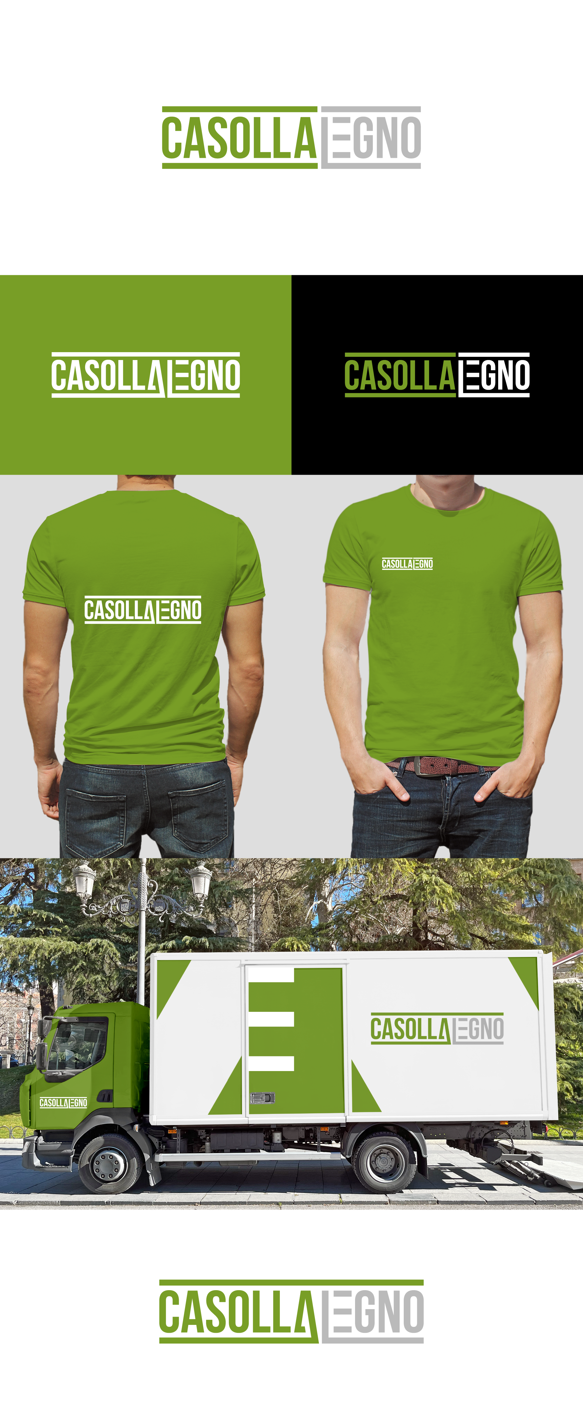 Logo Design by Ellene for Casolla Legno Srl | Design #31712798