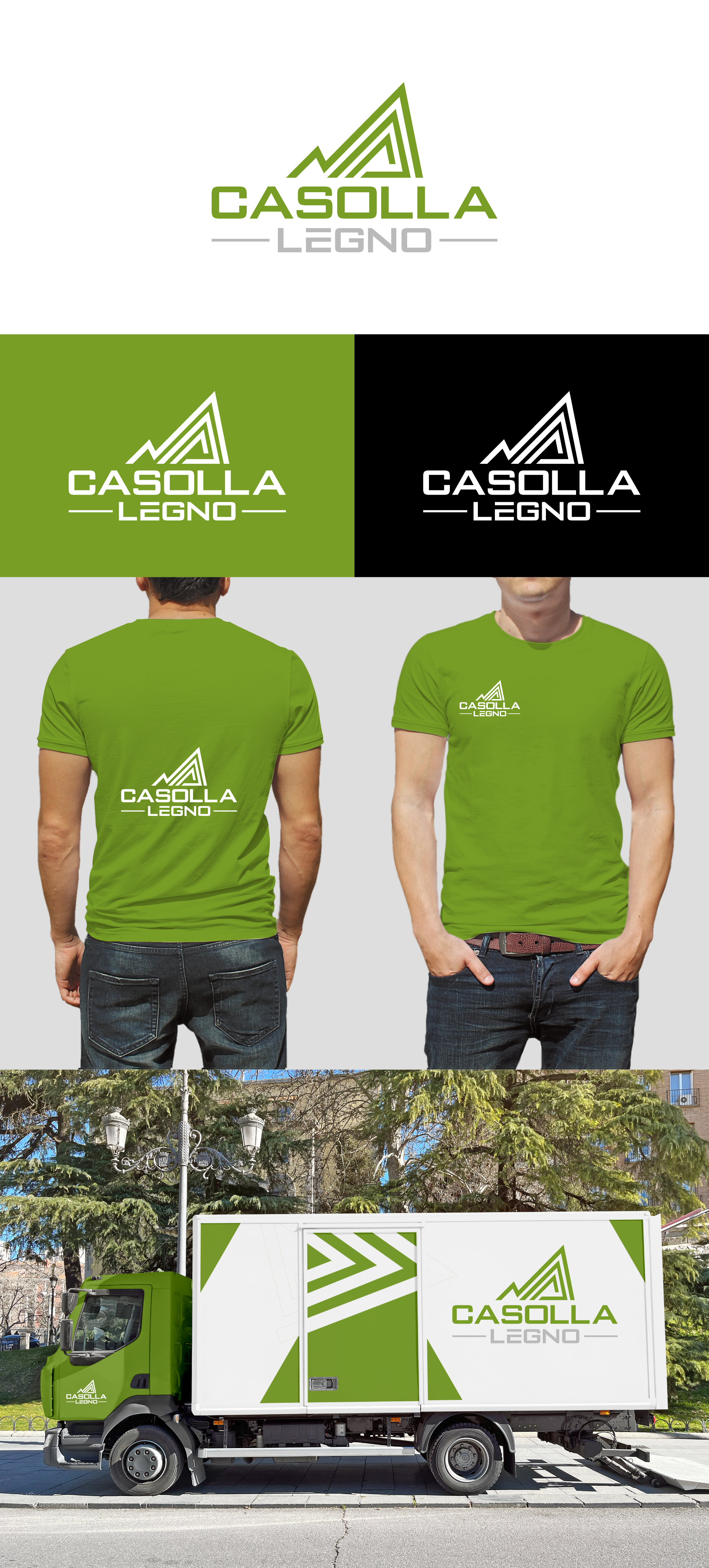 Logo Design by Ellene for Casolla Legno Srl | Design #31818484