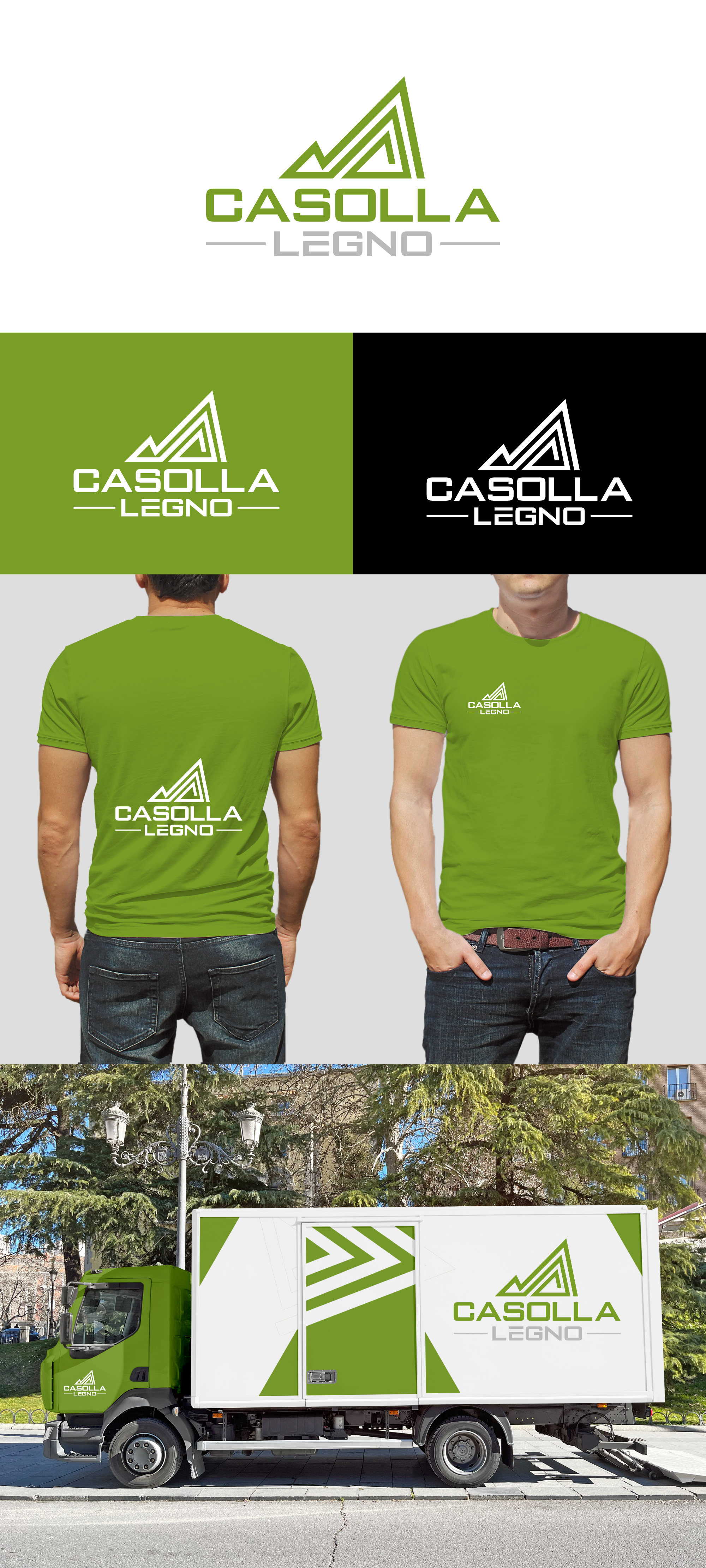 Logo Design by Ellene for Casolla Legno Srl | Design #31818506