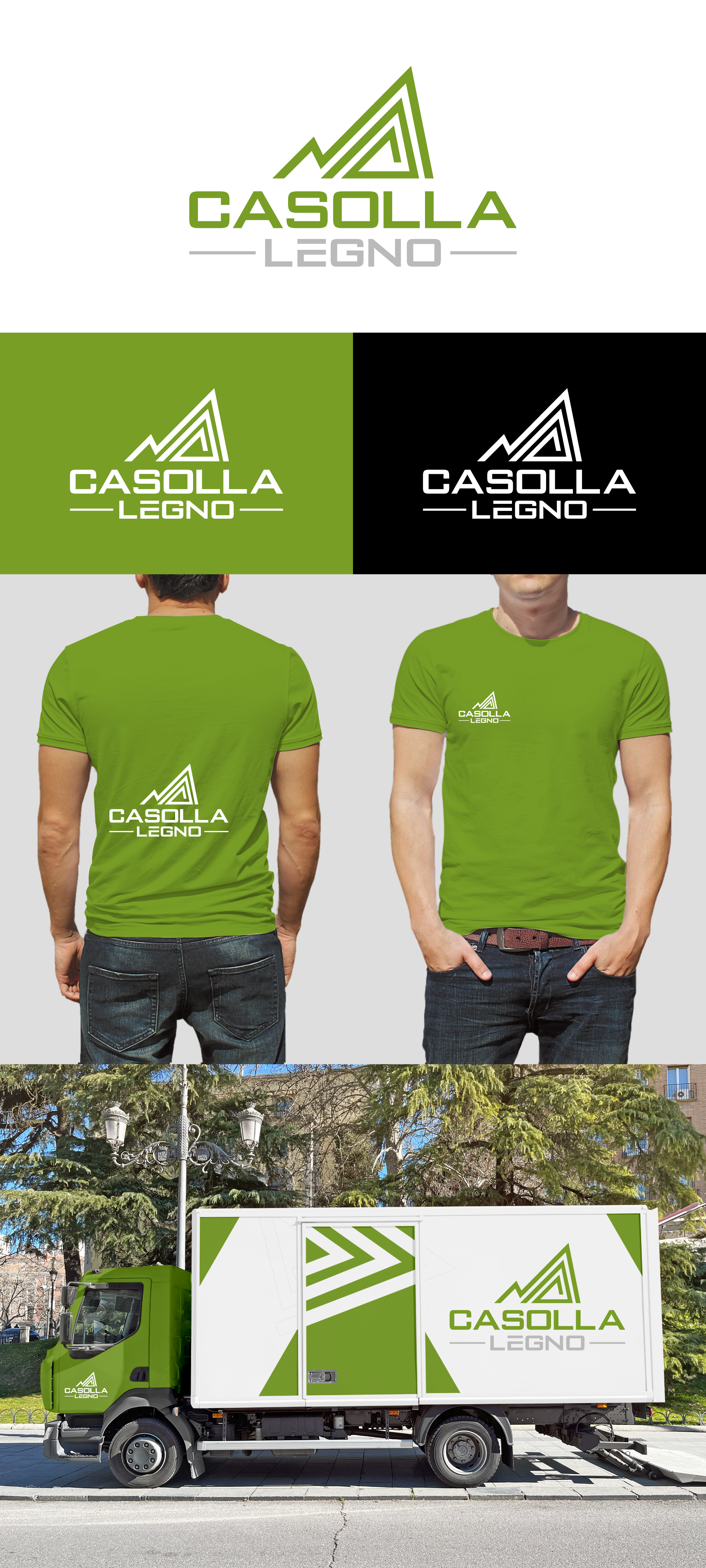 Logo Design by Ellene for Casolla Legno Srl | Design #31818532
