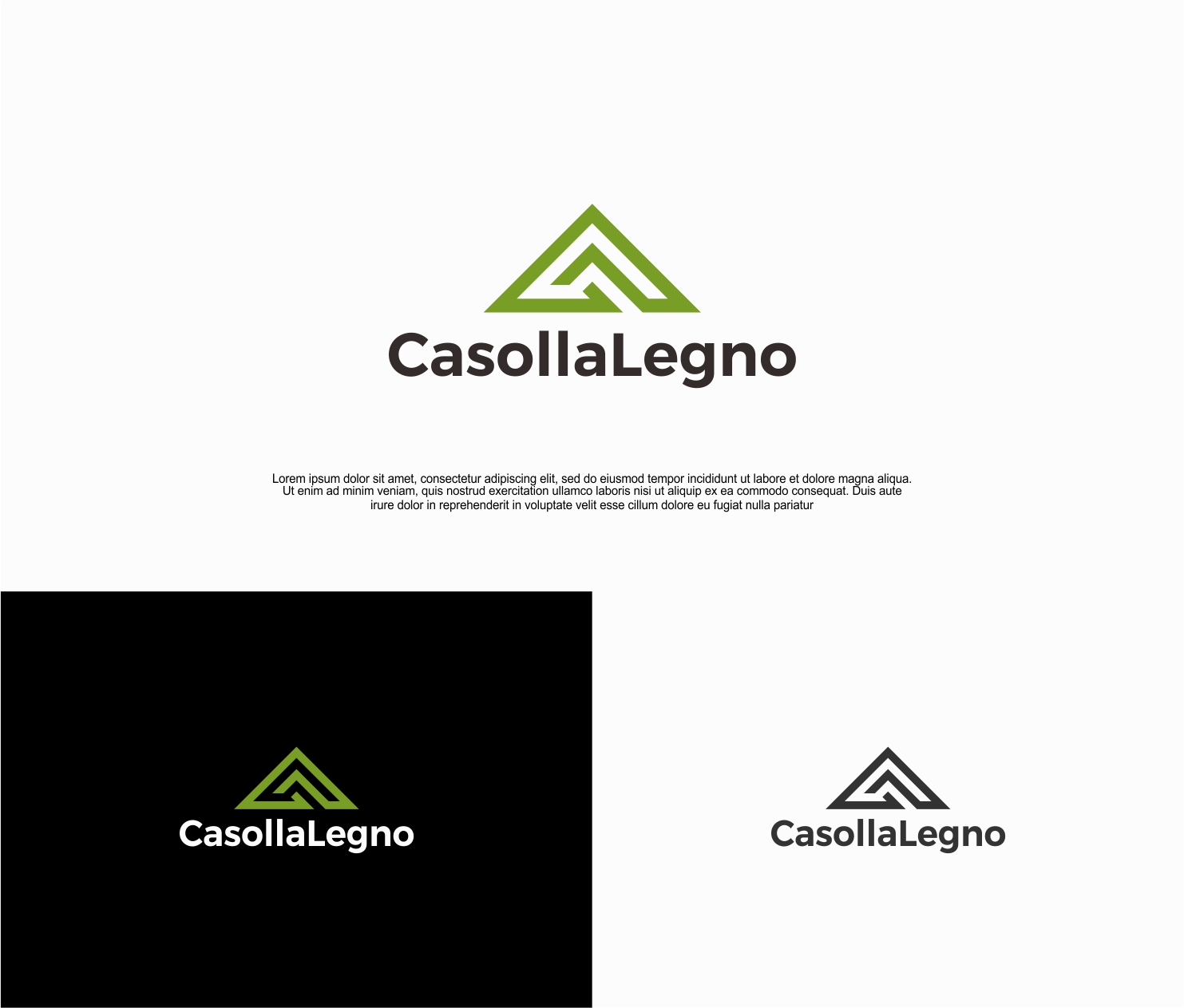 Logo Design by DesiGiNe for Casolla Legno Srl | Design #31718984