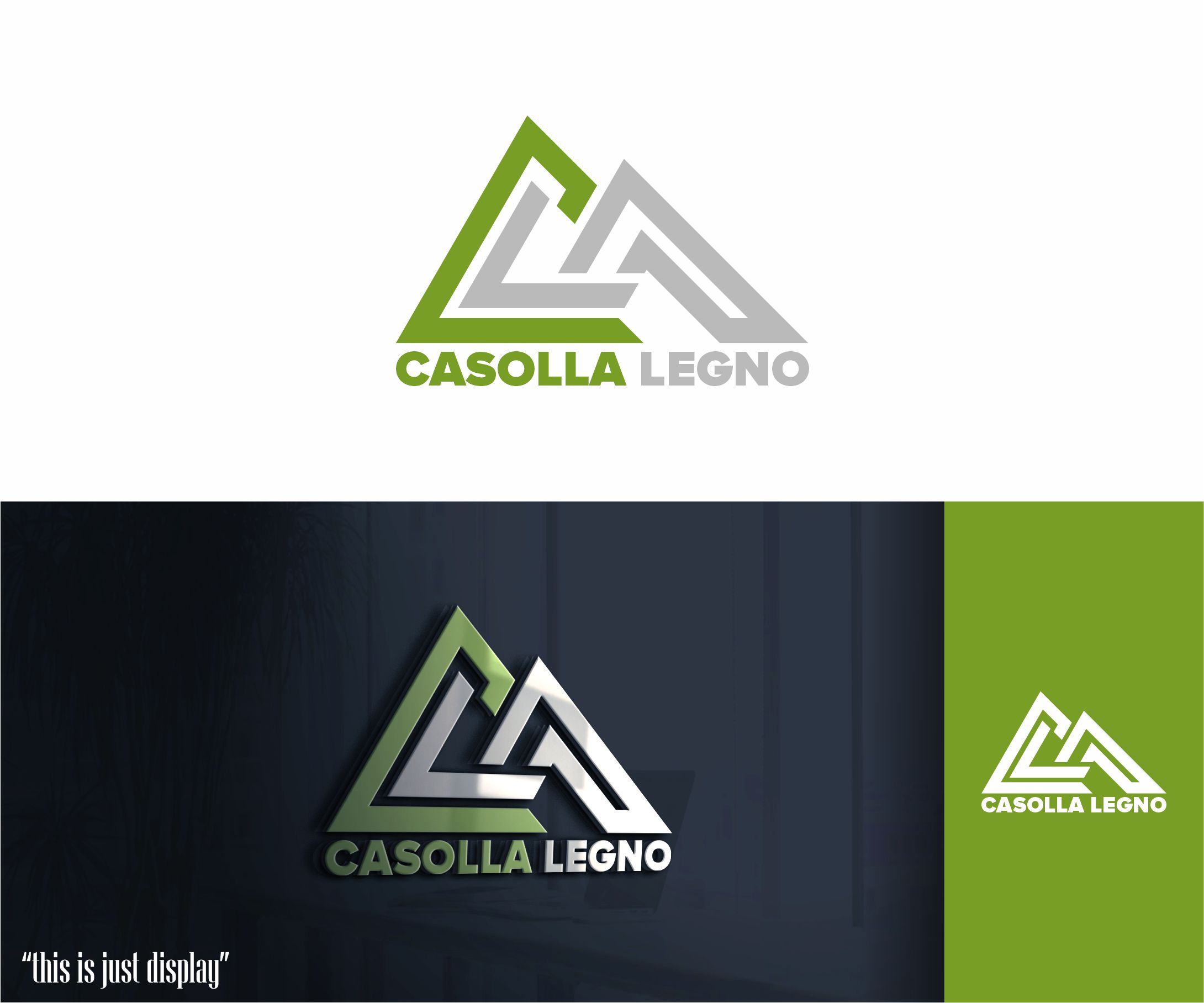 Logo Design by alkaline for Casolla Legno Srl | Design #31708197
